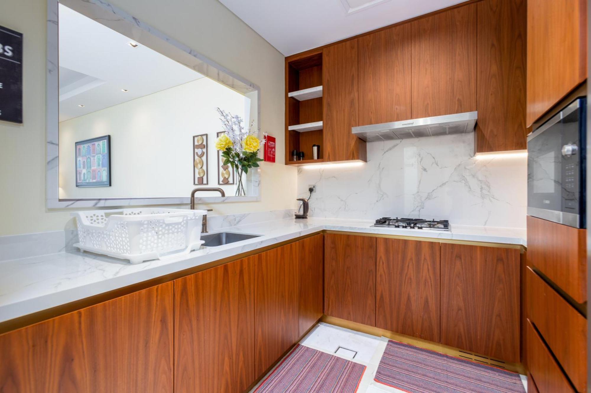 Modern 1Br Apartment, High Floor, Near Dubai Mall Екстер'єр фото