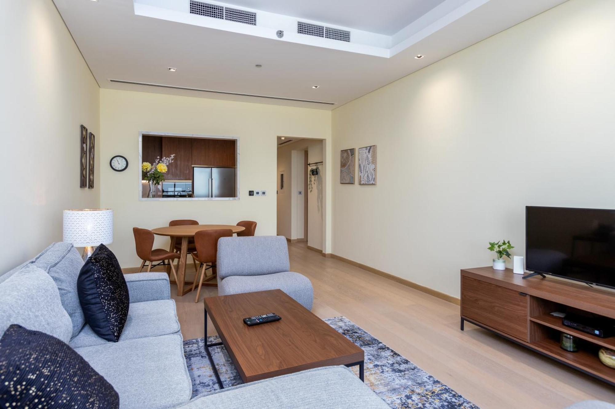 Modern 1Br Apartment, High Floor, Near Dubai Mall Екстер'єр фото