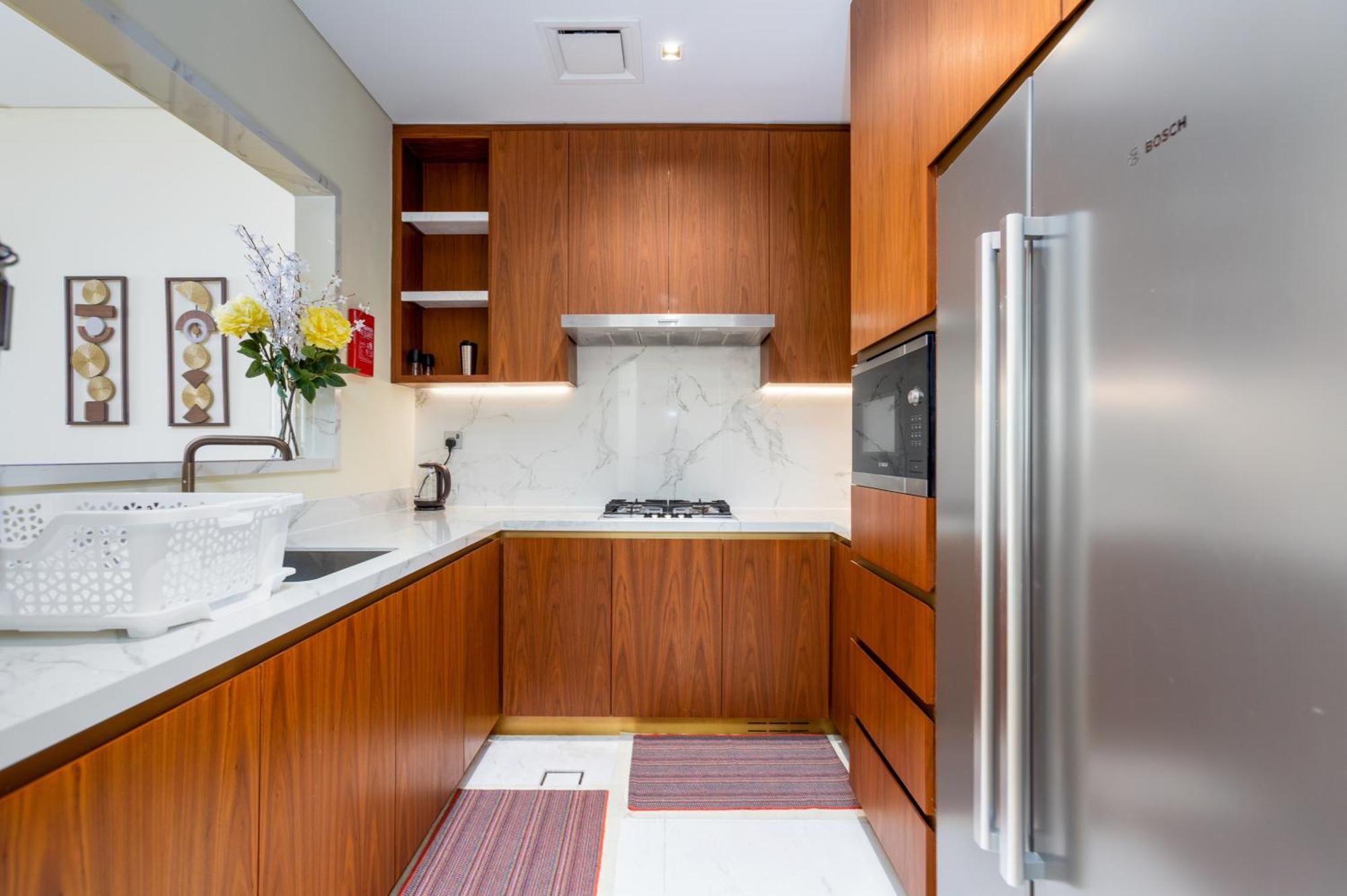 Modern 1Br Apartment, High Floor, Near Dubai Mall Екстер'єр фото